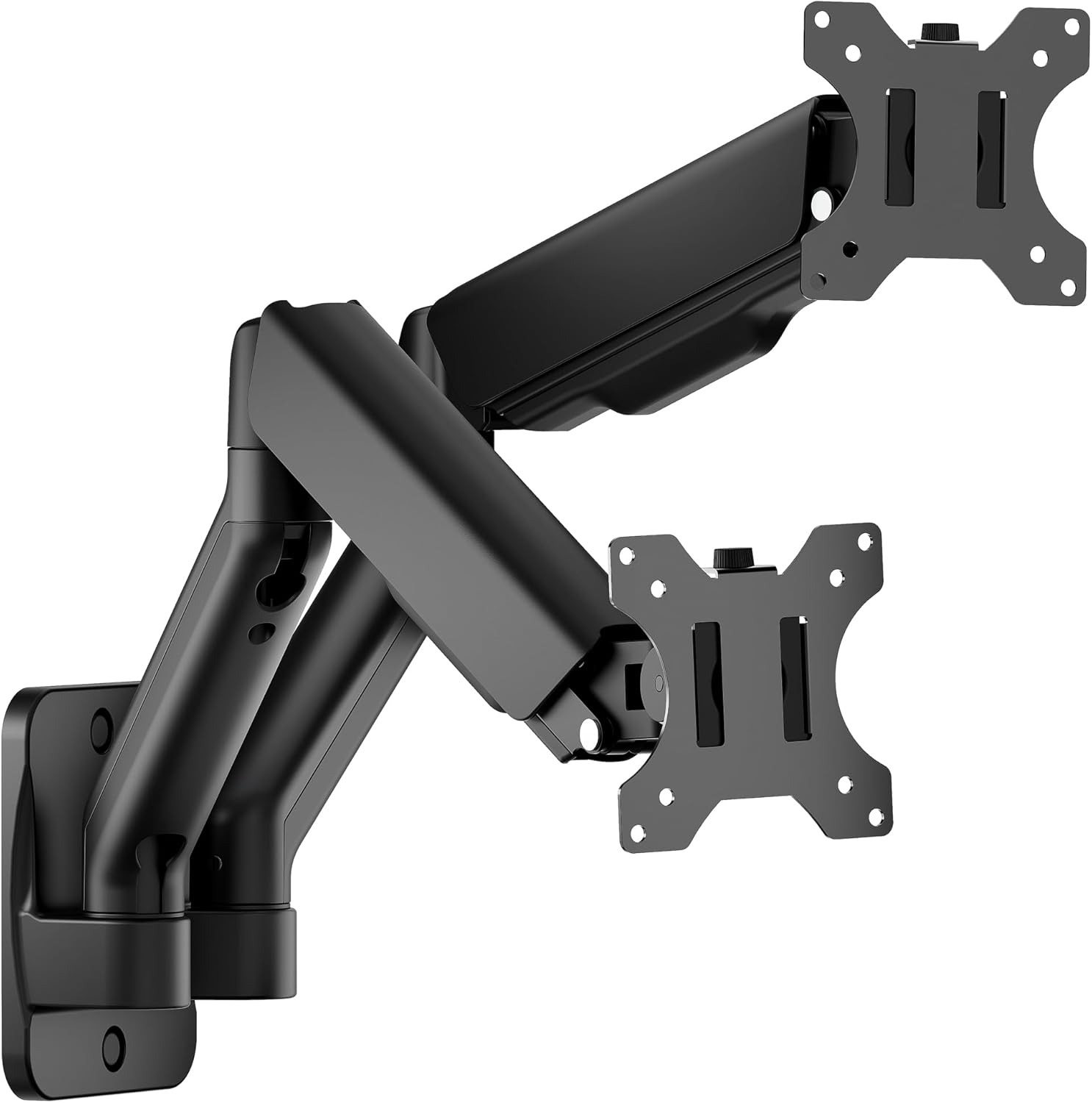 Dual monitor wall mount, single to dual VESA adapter for 2 screens from 13 to 27, horizontal mounting max. 10kg, VESA 75 x 75/100 x 100mm Dual monitor wall mount, single to dual VESA adapter for 2 screens from 13 to 27, horizontal mounting max. 10kg, VESA 75 x 75/100 x 100mm