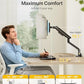 Mechanical Spring Monitor Arm with USB for 17-40" Screens | MA1011UCBK