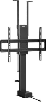 monTEK Motorized TV Lift for 37-65 inch TVs, Ceiling&Vertical TV Lift Mechanism with RF Remote, Smart Phone & Voice Control via WiFi, Up to 132lbs, 4X Load Tested, Max VESA 600 * 400