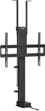 monTEK Motorized TV Lift for 43-88 inch TVs, Ceiling&Vertical TV Lift Mechanism with RF Remote, Smart Phone & Voice Control via WiFi, Up to 132lbs, 4X Load Tested, Max VESA 600 * 400