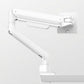 monTEK Deluxe Monitor Arm for 17 to 40 Inch Curved Screens with Cable Management Aluminum Fully Adjustable Single Monitor Arm with Clamp/Grommet, Quick Release Plate,75x75/100x100 VESA