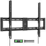 monTEK Heavy Duty Tilting TV Wall Mount for 37-90 Inch TVs, 200 lbs Capacity, 1.65" Slim Low Profile Wall Bracket, Max VESA 600x400mm Fits 16"/18"/24" Studs, Space-Saving for Large Flat & Curved TVs
