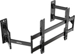 monTEK Full Motion Corner TV Wall Mount for 55-90 Inch LCD LED Flat Curved TVs, Heavy Duty TV Wall Mounts with 176lbs Weight Capacity, Dual TV Wall Arm Perfect for Corner, Bedroom, Max VESA 600x400mm