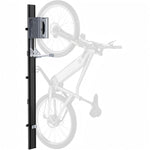 monTEK Automatic Lift EBike Rack – Fits 24-29" Tires, Heavy-Duty Vertical Wall Rack for Bicycles (Up to 71 lbs) - Effortless Lifting, Easy Install - Space-Saving Storage for Garage, Shed, BG