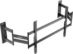 monTEK Heavy Duty Corner TV Wall Mount for 75-120 Inch Large TVs, Full Motion TV Bracket with Long Extension Articulating Arm, Dual TV Wall Arm up to 300lbs Perfect for Office, Max VESA 1000x600mm