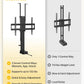 monTEK Motorized TV Lift for 37-65 inch TVs, Ceiling&Vertical TV Lift Mechanism with RF Remote, Smart Phone & Voice Control via WiFi, Up to 132lbs, 4X Load Tested, Max VESA 600 * 400