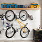 Swivel Bike Wall Mount with Storage Hooks | VA1006RE