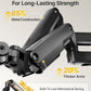 monTEK Vertical Dual Monitor Stand 17-32 Inch, Stacked Monitor Mount for 2 Screens, Full Motion Adjustable with Tilt/Swivel/Rotation, Heavy Duty Steel, VESA 75x75/100x100, Holds up to 19.8 lbs