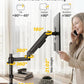 monTEK Tall Single Monitor Arm, Heavy Duty Adjustable Desk Mount for 17–32" Screens, Holds 19.8 lbs, 21 in Max Height, Full Motion Swivel & Tilt, VESA 75/100mm