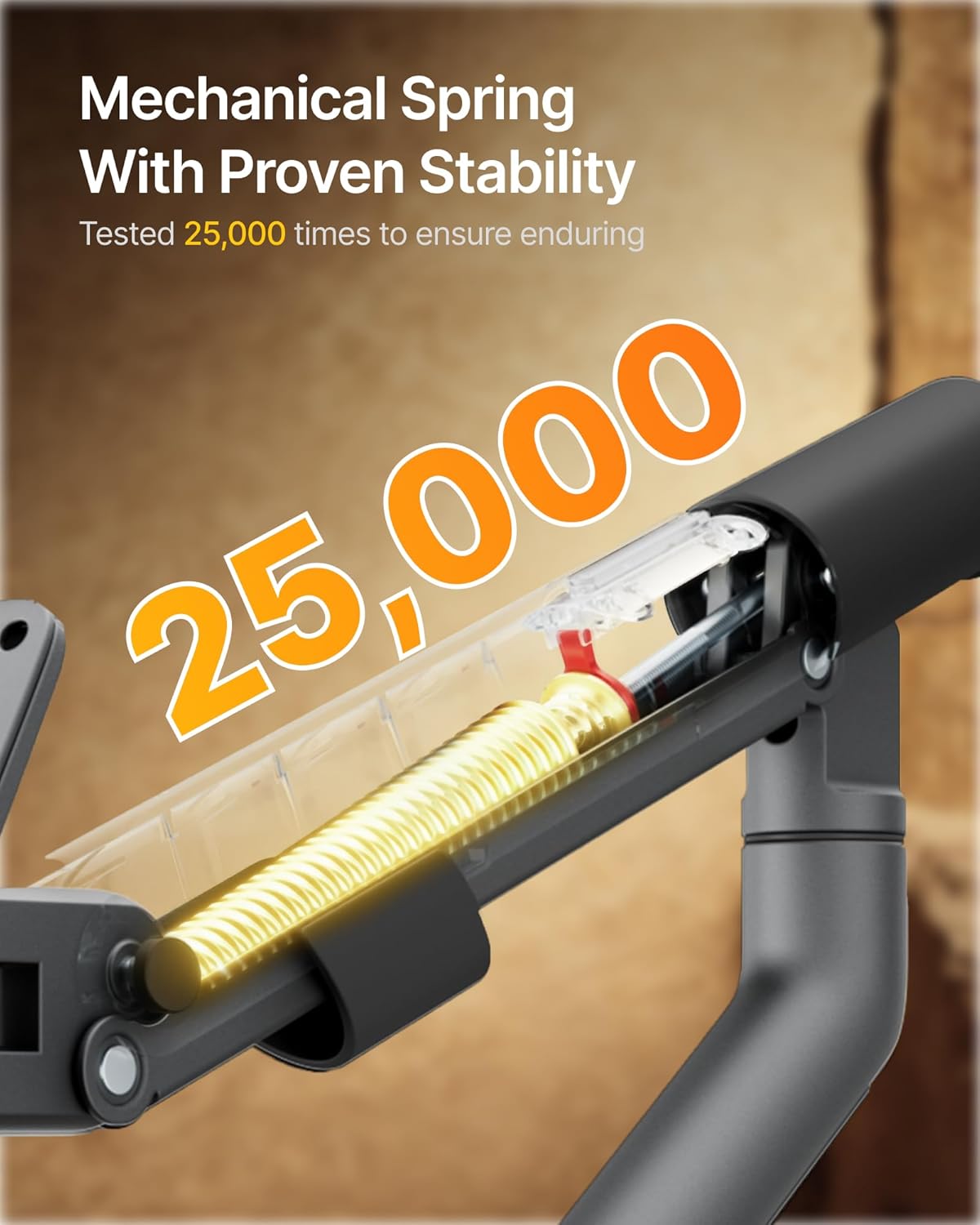 monTEK Heavy Duty Single Monitor Arm for 17-40 Inch Screens, Full Motion Monitor Mount Up to 24.3lbs, Aluminum Monitor Stand with VESA 75/100mm, C-Clamp/Grommet Base for Curved Screens, Gray, MA1010DG