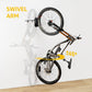 Swivel Bike Wall Mount with Storage Hooks | VA1006RE