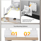 monTEK 17-57 Inch Ultrawide Monitor Arm for Up to 59.4lbs Screens, Aluminum Heavy-Duty Gas Spring Single Curved Screen Adjustable Monitor Stand,75/100mm Vesa Mount, White