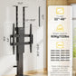 monTEK Motorized TV Lift for 32-48 inch TVs, Ceiling&Vertical TV Lift Mechanism with RF Remote, Smart Phone & Voice Control via WiFi, Up to 132lbs, 4X Load Tested, Max VESA 400 * 400