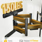 monTEK Heavy Duty Full Motion TV Wall Mount for 43–100 Inch TVs, Pre-Assembled Bracket with Tool-Free Tilt, Swivel & Extension, Max VESA 800x600, 150lbs 4X Strength Tested, Fits 16/18 Inch Studs