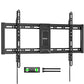 monTEK Heavy Duty Tilting TV Wall Mount for 37-90 Inch TVs, 200 lbs Capacity, 1.65" Slim Low Profile Wall Bracket, Max VESA 600x400mm Fits 16"/18"/24" Studs, Space-Saving for Large Flat & Curved TVs