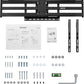 monTEK Long Arm TV Wall Mount for 43-90 Inch TVs, 42.5 Inch Extension, Swivel and Tilt, Full Motion, VESA 800 x 400mm, 132 lbs, 16',18' Studs