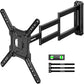 monTEK Long Arm TV Wall Mount for Most 23-65 Inch TVs, 29 Inch Long Extension TV Mount Swivel and Tilt, Full Motion Wall Mount Tv Bracket Fit Max VESA 400 x 400mm, Up to 77 lbs