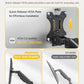 monTEK Heavy Duty Single Monitor Arm with USB/Audio Ports for 17-32” Screens, Premium Mechanical Spring Monitor Arm up to 19.8 lbs, Full Motion Monitor Desk Mount, VESA 75/100 mm, Clamp/Grommet