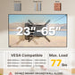 monTEK Long Arm TV Wall Mount for Most 23-65 Inch TVs, 37 Inch Long Extension TV Mount Swivel and Tilt, Full Motion Wall Mount Tv Bracket Fit Max VESA 400 x 400mm, Up to 77 lbs