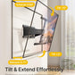 monTEK 0.77" Ultra Slim TV Wall Mount for 43-90 Inch TVs, Swivel & Tilt & Leveling & Extension Wall Mount TV Bracket with Articulating Dual Arms, Low Profile Full Motion tv Mount, 4X Weight Tested