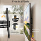 monTEK Heavy Duty Fixed TV Wall Mount for 50-100 Inch Large TVs up to 200 lbs, 4X Safety Tested, TV Mount Bracket for Home Theater & Commercial Use, Fits 16"/18"/24" Wood Studs, Max VESA 900x600mm