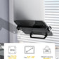 monTEK Adjustable Laptop Tray for Monitor Arm & Stand, Universal VESA Mount Laptop Holder 12″–18″, Fits Thick Gaming Laptops, Heavy-Duty Steel up to 19.8lbs, VESA 75x75/100x100 Office/Studio/Gaming