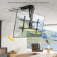 monTEK Motorized Ceiling TV Mount with Remote for 43-86 Inch TVs, Electric TV Mount Motorized Drop Down for Flat and Pitched Roof,Holds up to 99 lbs, 4X Load Tested, App and Voice Control