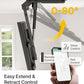 monTEK Motorized Ceiling TV Mount with Remote for 43-86 Inch TVs, Electric TV Mount Motorized Drop Down for Flat and Pitched Roof,Holds up to 99 lbs, 4X Load Tested, App and Voice Control