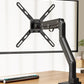 monTEK Steel VESA Mount Adapter Kit, Universal Extension Bracket Fits 32"-55" LCD LED TVs up to 66lbs, Conversion Kit Expands VESA Holes to 300x300 & 400x400, Includes 52 Mounting Hardware