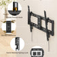 monTEK Heavy Duty Tilting TV Wall Mount for 43-95 Inch TVs, 200 lbs Capacity, 1.65" Slim Low Profile Wall Bracket, Max VESA 800x400mm Fits 16"/18"/24" Studs, Space-Saving for Large Flat & Curved TVs