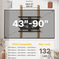Ultra Slim TV Wall Mount for 43”-90“ TVs | HW1243BK