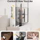 monTEK Motorized TV Lift for 32-48 inch TVs, Ceiling&Vertical TV Lift Mechanism with RF Remote, Smart Phone & Voice Control via WiFi, Up to 132lbs, 4X Load Tested, Max VESA 400 * 400