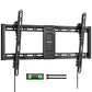 monTEK Heavy Duty Tilting TV Wall Mount for 37-90 Inch TVs, 200 lbs Capacity, 1.65" Slim Low Profile Wall Bracket, Max VESA 600x400mm Fits 16"/18"/24" Studs, Space-Saving for Large Flat & Curved TVs