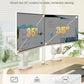 monTEK Dual Monitor Arm, Mechanical Spring Monitor Arm for 17-35" Screens, Adjustable Monitor Desk Mount Each Holds up to 24.2 lbs with C Clamp/Grommet Desk Mount, VESA 75/100mm, MA1011WH-D