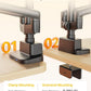 monTEK Dual Tall Monitor Arm with USB, Mechanical Spring Monitor Arm for 17-35" Screens, Adjustable Monitors Desk Mount Each Holds up to 24.2 lbs with C Clamp/Grommet, VESA 75/100mm, MA1011UCPBK-D