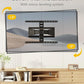 monTEK 0.77" Ultra Slim TV Wall Mount for 43-90 Inch TVs, Swivel & Tilt & Leveling & Extension Wall Mount TV Bracket with Articulating Dual Arms, Low Profile Full Motion tv Mount, 4X Weight Tested