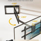 monTEK Long Arm TV Wall Mount for 43-80 Inch TVs, 42 Inch Extension, Swivel and Tilt, Full Motion, Max VESA 600 x 400mm, Up to 110 lbs, 16',18' Studs
