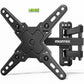 monTEK Full Motion TV Wall Mount Bracket for Most 13-55 Inch LED LCD Flat Screen TVs & Monitors, Swivel Tilt Extension Rotation with Articulating Arms, TV Mount Max VESA 400x400mm, up to 55lbs