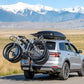 monTEK Premier Locking Quick Release 4-Bike Rack for Cars, Trucks, SUVs with 2” Hitch, Quick Foldable & Tiltable Bike Rack Hitch,3mm Thick Heavy-Duty Steel Frame&High-Secure Straps Hitch Bike Rack