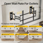 monTEK Heavy Duty Corner TV Wall Mount for 65-100 Inch Large TVs, Full Motion TV Bracket with 19.3" Long Articulating Arm, Dual TV Wall Arm up to 275lbs Perfect for Office, Gym, Max VESA 800x600mm