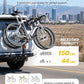 monTEK Premier Locking Quick Release 4-Bike Rack for Cars, Trucks, SUVs with 2” Hitch, Quick Foldable & Tiltable Bike Rack Hitch,3mm Thick Heavy-Duty Steel Frame&High-Secure Straps Hitch Bike Rack