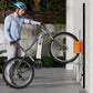 monTEK Automatic Lift EBike Rack – Fits 24-29" Tires, Heavy-Duty Vertical Wall Rack for Bicycles (Up to 71 lbs) - Effortless Lifting, Easy Install - Space-Saving Storage for Garage, Shed