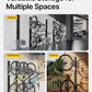 monTEK Automatic Lift EBike Rack – Fits 24-29" Tires, Heavy-Duty Vertical Wall Rack for Bicycles (Up to 71 lbs) - Effortless Lifting, Easy Install - Space-Saving Storage for Garage, Shed, BG