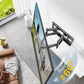 monTEK Heavy Duty XXL Full Motion TV Wall Mount for 60-120 inch Extra Large TVs, Holds 265 lbs, Max VESA 900x600, 27.7" Extension, Swivel & Tilt, Preassembled, Fits 12–24" Studs, LED/LCD/OLED 4K/8K