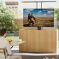 monTEK Motorized TV Lift for 32-48 inch TVs, Ceiling&Vertical TV Lift Mechanism with RF Remote, Smart Phone & Voice Control via WiFi, Up to 132lbs, 4X Load Tested, Max VESA 400 * 400