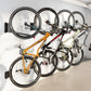 monTEK Swivel Bike Wall Mount, No Heavy Lifting Required Bike Wall Mount, Bike Hangers for Garage, Space-Saving Bike Rack Garage, Easy to Load and Unload, Bike Hanger Can Hold Up to 77 lbs