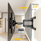 Full Motion TV Wall Mount for 43”–95“ TVs | HW1242BK