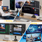 Heavy-Duty Monitor Arm for 17-57" Screens | MA1001UCPBK-D