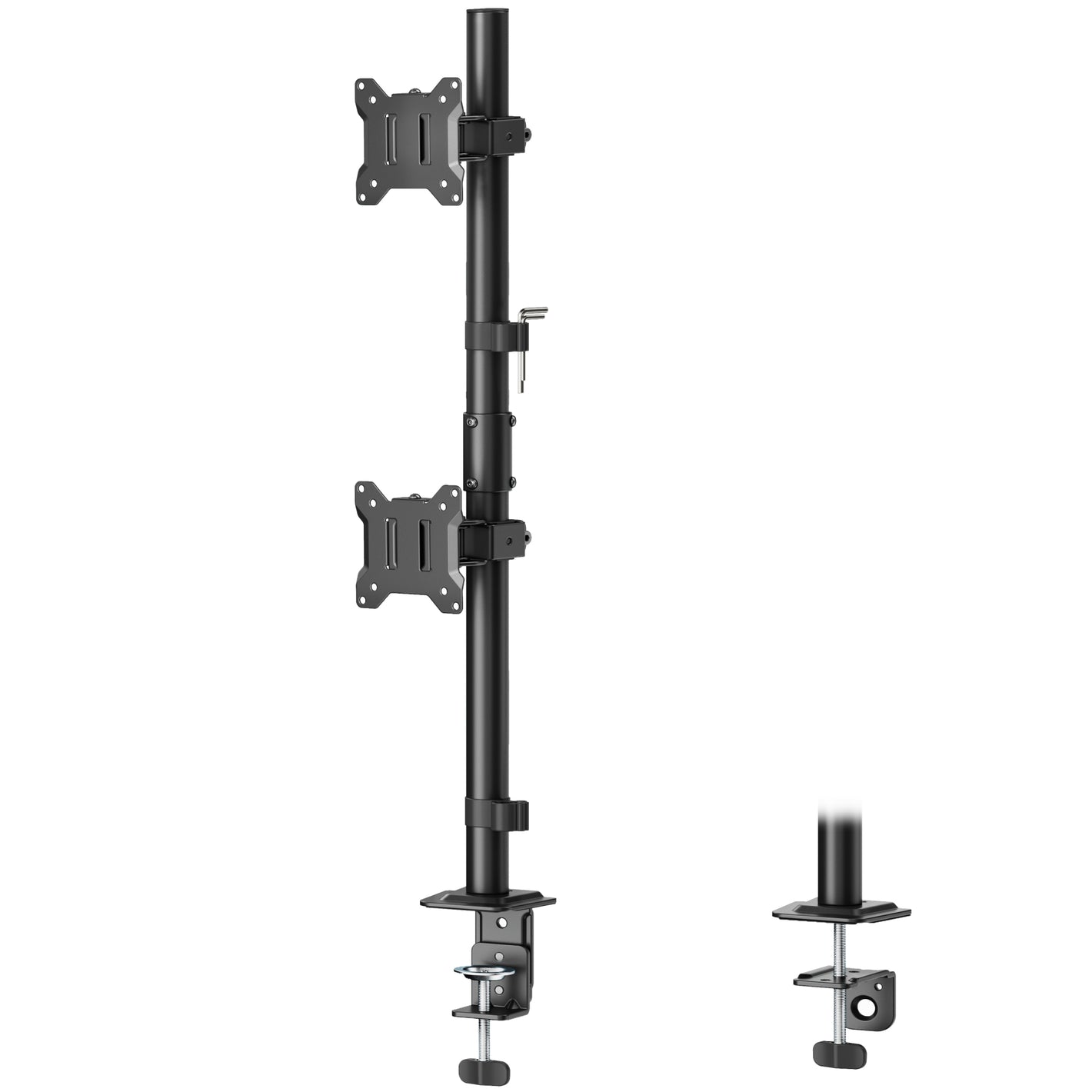 Vertical Dual Monitor Mount | MA1006PBK-V