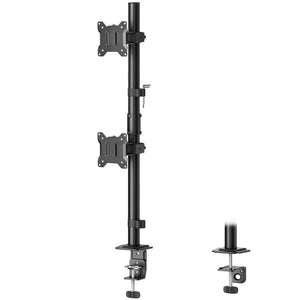 Vertical Dual Monitor Mount | MA1006PBK-V